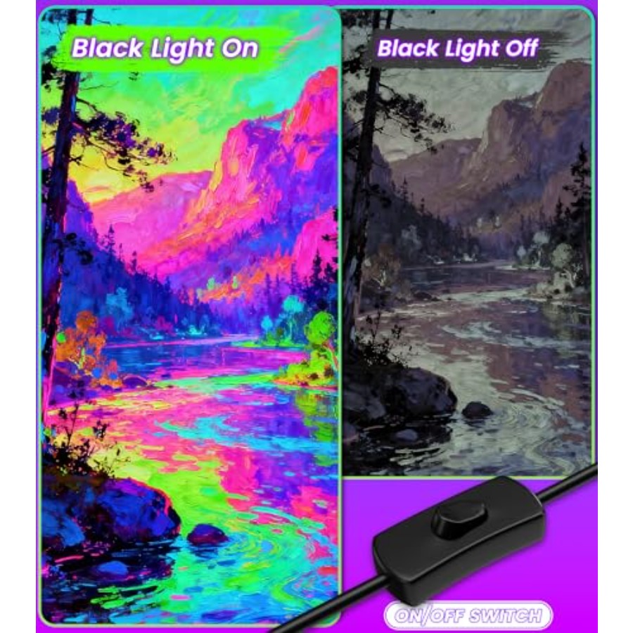 4W LED-zwartlichtbalk, zwartli - Party Supplies recensie en prijs