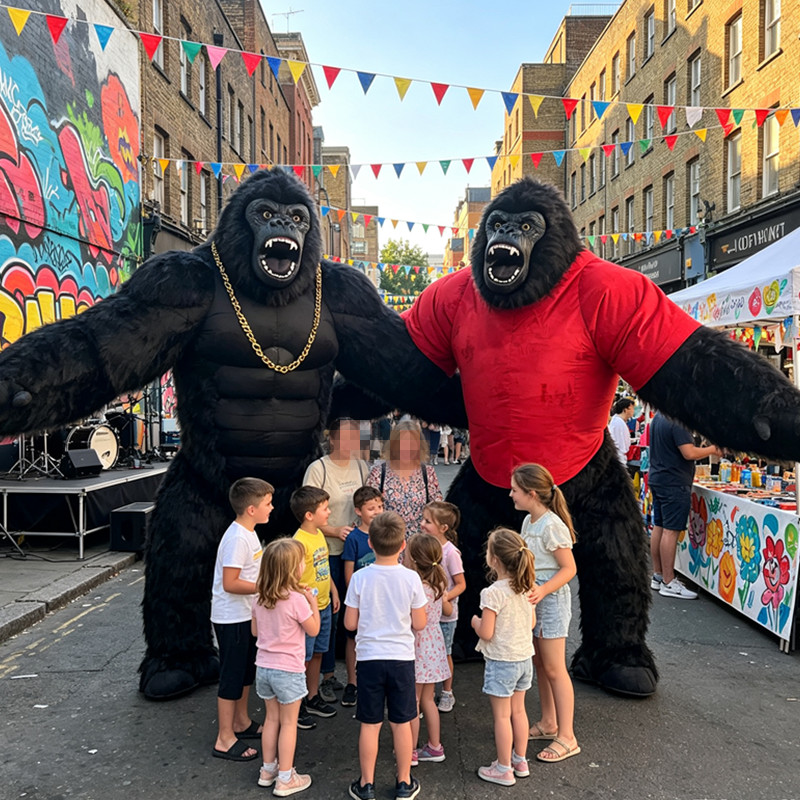 Opblaasbaar Gorilla Cartoon Po - Inflatable Dinosaur Costume Adult recensie en prijs