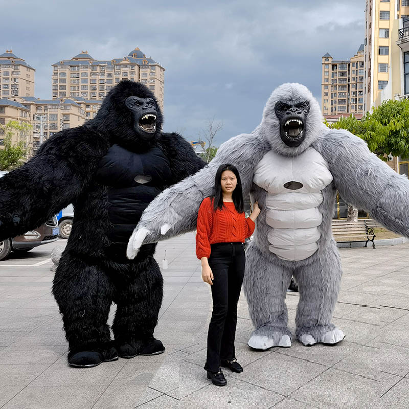 Real Life opblaasbare gorilla  - Inflatable Dinosaur Costume Adult recensie en prijs