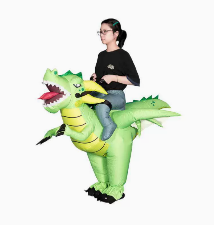 1 stuk Halloween Opblaasbaar D - Inflatable Dinosaur Costume Adult recensie en prijs