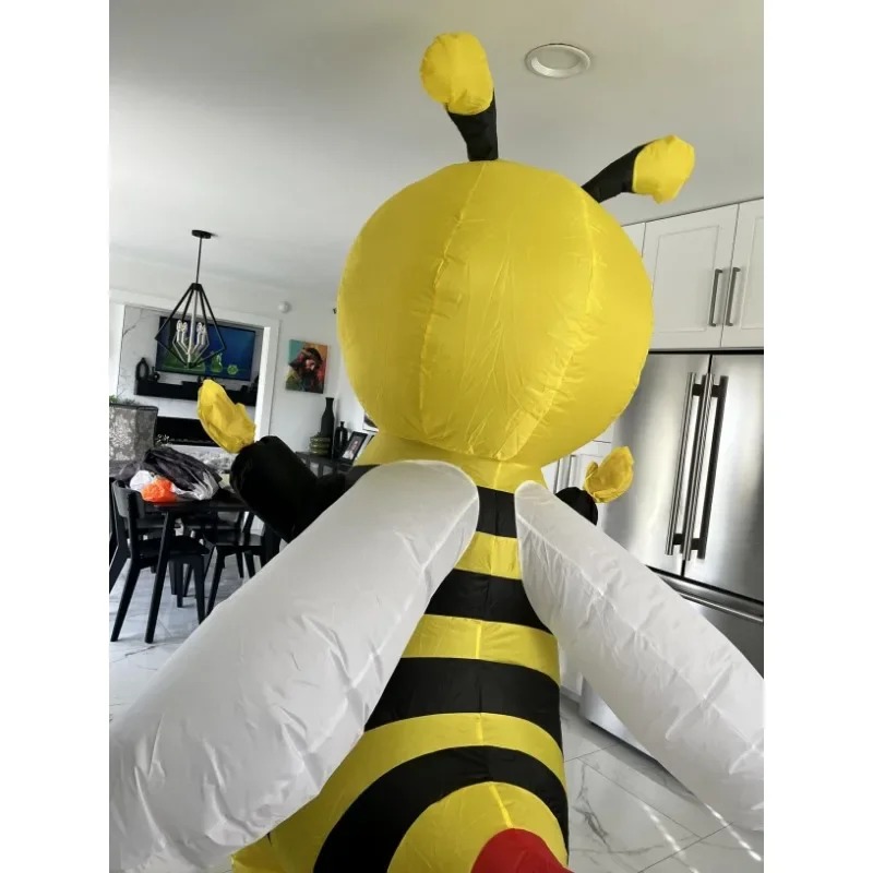 Ultieme schattige bij opblaasb - Inflatable Dinosaur Costume Adult recensie en prijs