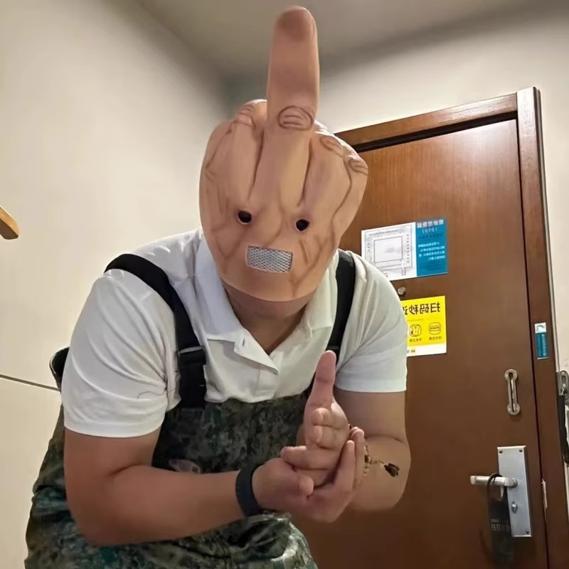 Nieuw grappig cosplaymasker pa - Prank Toys recensie en prijs