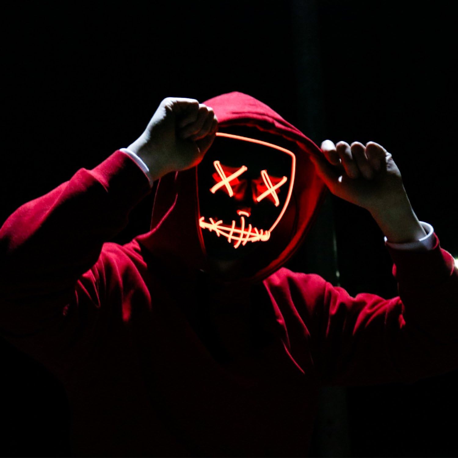 Draadloze Bar Muziekfestival N - Led Purge Mask Halloween recensie en prijs