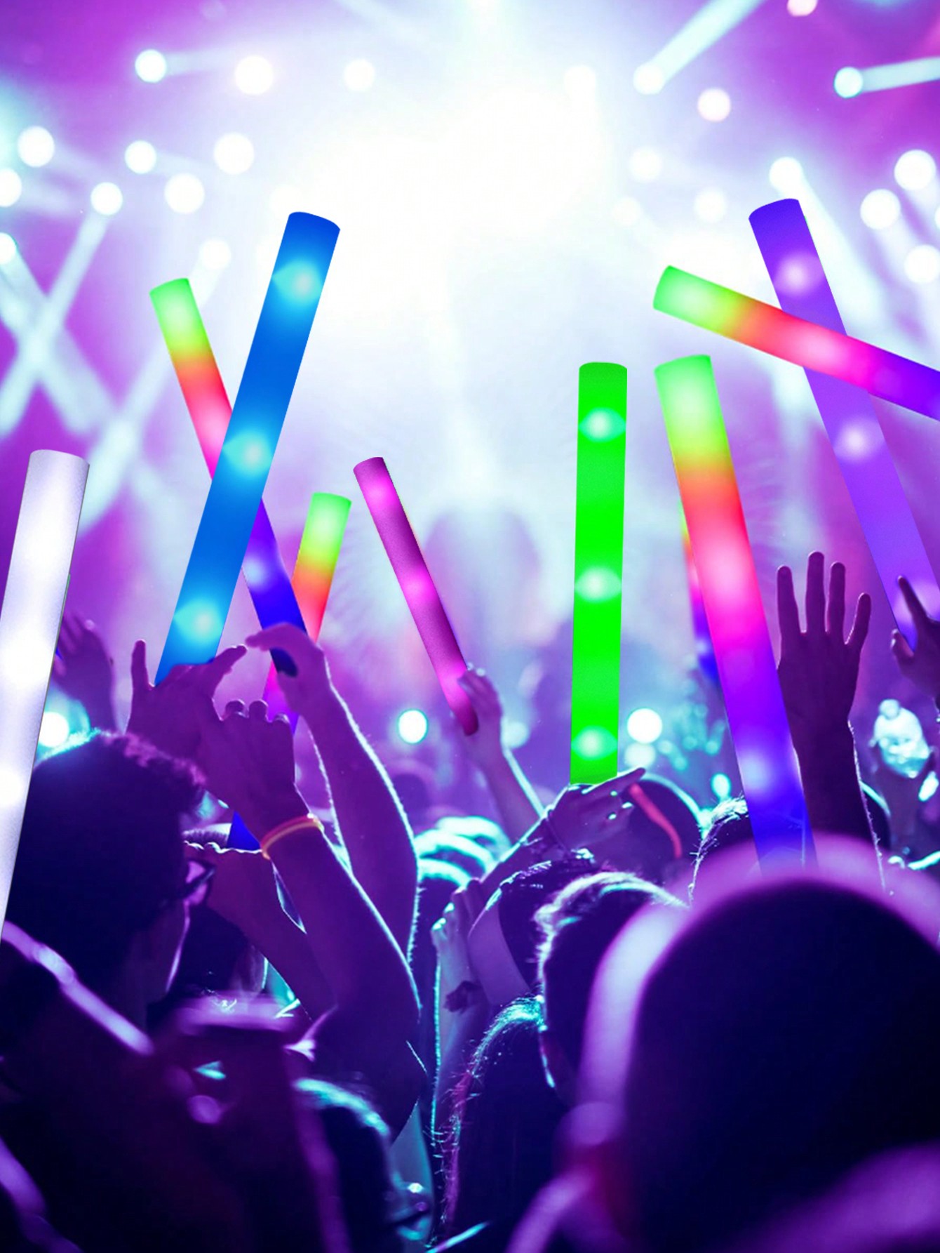 20/30Pcs Led Foam Glow Sticks  - Flashing Led Foam Sticks Party recensie en prijs