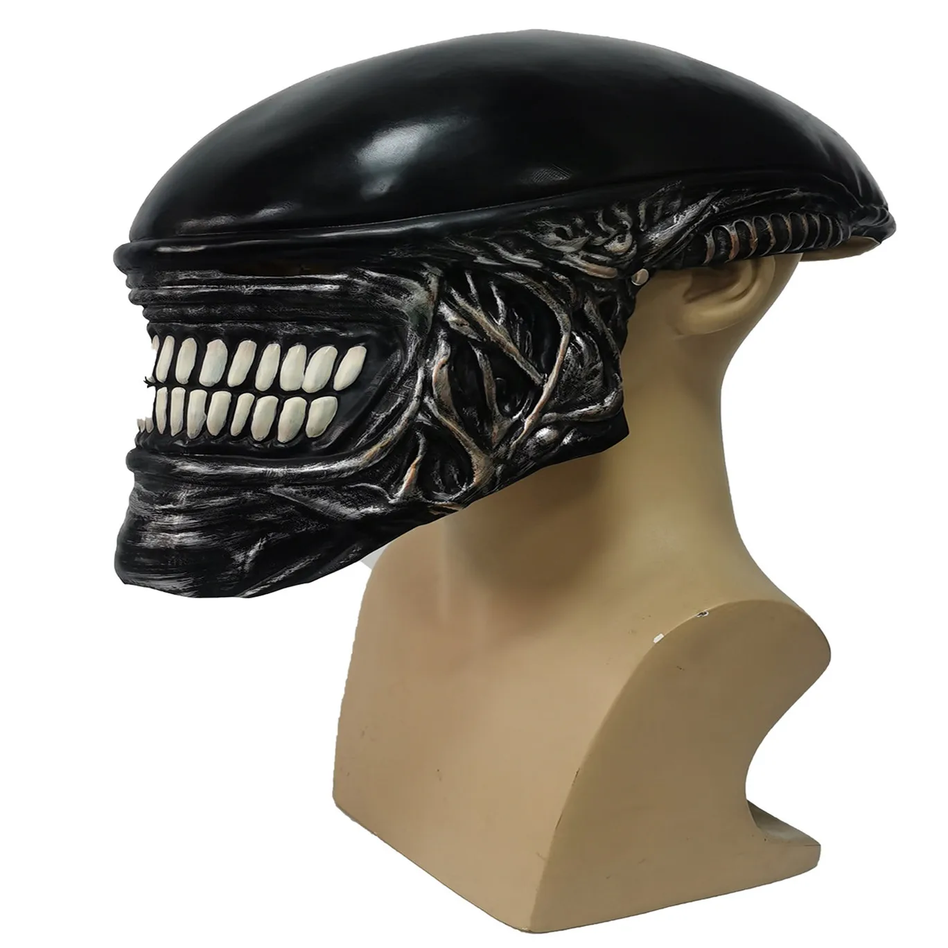 Enge maskers, buitenaardse pre - Latex Alien Mask Realistic recensie en prijs