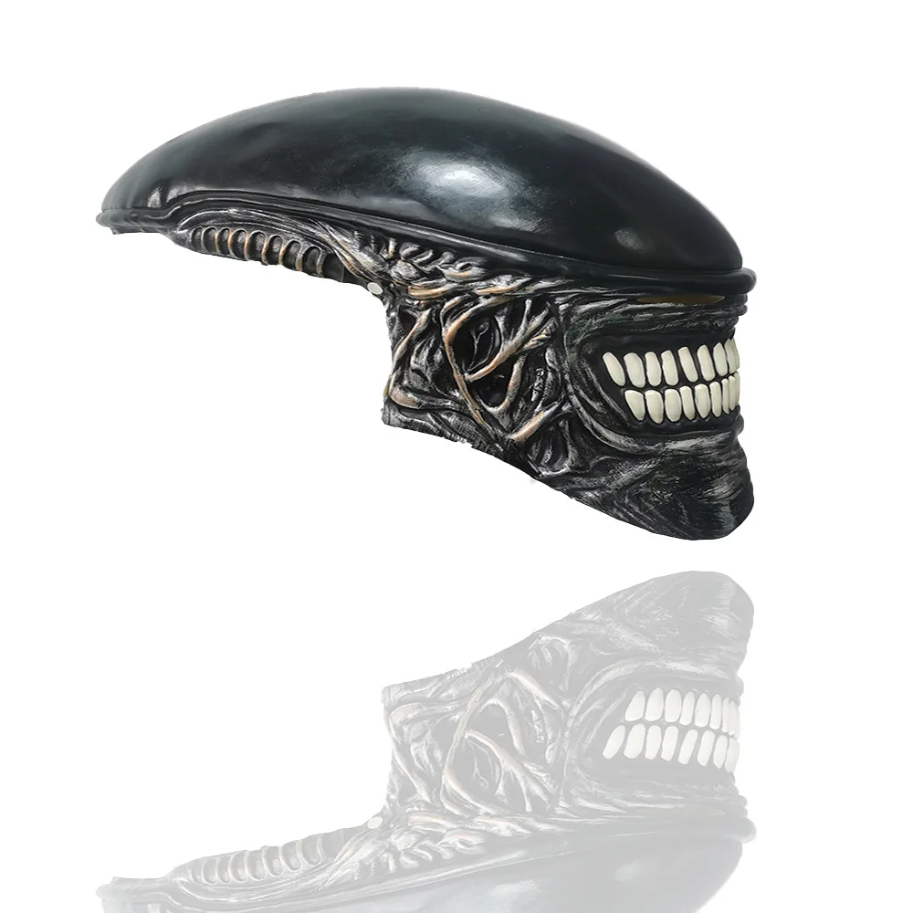 Enge maskers, buitenaardse pre - Latex Alien Mask Realistic recensie en prijs