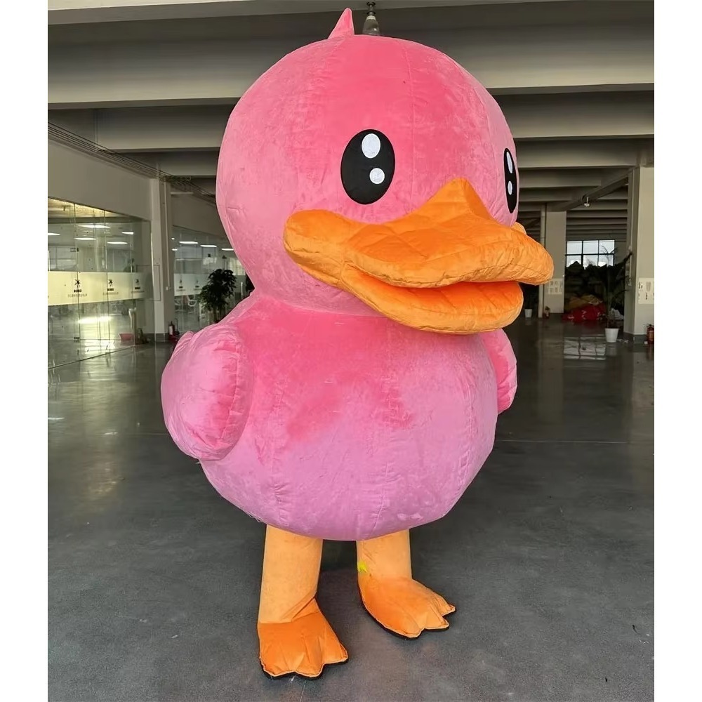 Opblaasbaar eendmascottekostuu - Costumes recensie en prijs