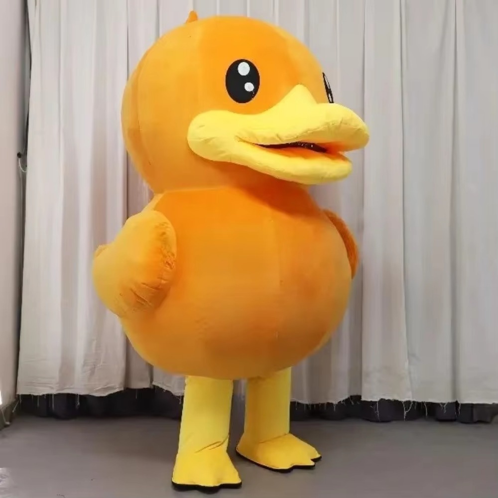 Opblaasbaar eendmascottekostuu - Costumes recensie en prijs