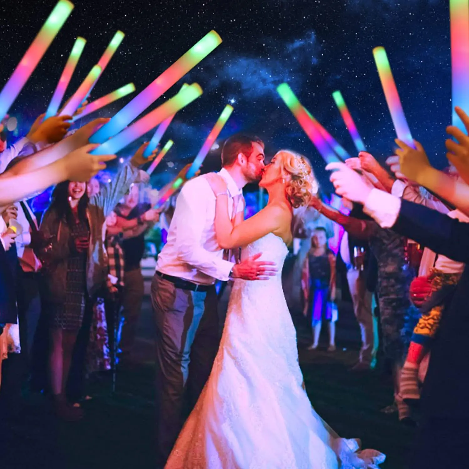 Op maat gemaakte LED Glow Stic - Flashing Led Foam Sticks Party recensie en prijs